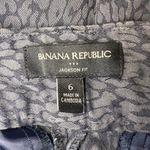 Banana Republic Women's Gray Leopard Print Pants Size 6 Photo 2