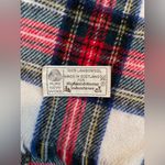 Highland Home Industries 100% LambsWool Plaid Tartan All Wool Throw Scarf/Ascot Red Photo 2