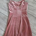 Urban Outfitters  Pink Velvet Dress Photo 0