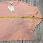 Treasure & Bond  Pink Slit Side Oversized Sweater.  Size Large. NWT Photo 6