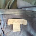 NY&Co Peplum Strapless Top with Sweetheart Neckline Blue Size XS Photo 1