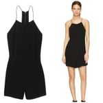 Wilfred‎ Women's Free Black Julee Ribbed Racer Back Romper Size Small NEW Photo 1
