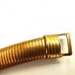 Vintage Gold Tone butterfly Stretch Waist Belt Gold Photo 5