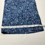 Athleta Avenue Printed Wide Leg Crop Pant Allure Navy Blue Womens SZ 8 Athletic Photo 9