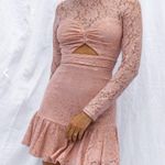 Selfie Leslie  | Hearts Afultter Long Sleeve Dress Photo 2