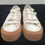 Converse  All Star Trackwave OX platform sneakers  
white red gum sole Size 6.5 Photo 6