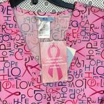 Sb Scrubs  Pink Hope Ribbon Women's Blouse Photo 1