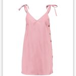 Top Shop🦎Pink Side Button Mini Dress🌵 Photo 2