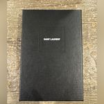 Yves Saint Laurent CASSANDRE MATELASSE COMPACT TRIFOLD WALLET IN GRAIN DE POUDRE Black Photo 10