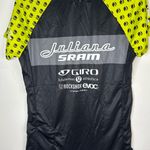 Juliana SRAM Women’s Cycling Jersey Large Black Yellow MTB Short Sleeve Photo 4