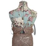 Sorella Vita Bridesmaid Dress Rose Gold Sequin Maxi Gown Sleeveless Formal Sz 2 Photo 5