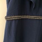 Halston Heritage  Navy Blue Embellished Gown Dress NEW Photo 3