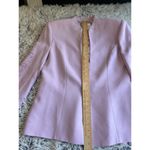 Carissimo Blazer Suit Womens Size 10 Purple Beaded Embroidered Blazer‎ Suit Top Photo 6