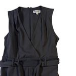 Shelby & Palmer  Black Sleeveless Wrap Wide Leg Jumpsuit‎ Women's Size 8 NWT Photo 6