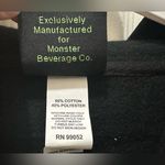 MONSTER zip up hoodie jacket unleash the beast size XL black Photo 4