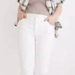 Madewell Cali Demi-Boot Jeans in Pure White Size 25 Photo 0