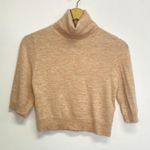 ZARA NWT Wool Blend Turtleneck Cropped Sweater Photo 1