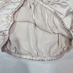 LPA  Flutter Sleeve Satin Top in Champagne Pink XL Photo 6