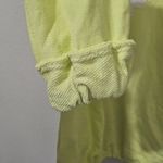 Free People Isla Quarter Zip Sweatshirt Womens Size XS Oversized Lace Yoke Boho Photo 7