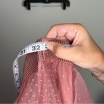 Harper By Block RUFFLED TULLE MIDI SKIRT IN ROSE Pink Women’s Size Petite XL Photo 3