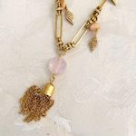 ALEX AND ANI Bohemian Rafaelian Rose Goldtone Necklace Photo 8