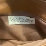 Vegan Leather Bag Womens Brown Crossbody Boho Beaded Strap Shoulder Western Tan Photo 2