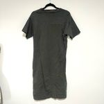 Old Navy  Maternity Nursing Dark Gray T-Shirt Dress Photo 3