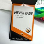 Tyr. Womens Motus Bali Tieback Triangle Bikini Active Swim Top Green Colorful XS Photo 7