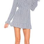 Tularosa Charleston Dress In Blue Medallion Photo 0