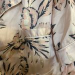 House Of Harlow Womens Satin Sleep Pajama Top L Large Pink Beige Floral Photo 2