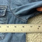 Old Navy Y2K Chambray Shirt Utility Dress Button Up Preppy Casual Travel Wmn S Photo 5