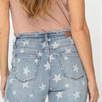 Judy Blue  HIGH WAIST STAR PRINT CROPPED STRAIGHT Photo 3