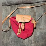 Disney Parks Mickey Mouse Aztec-Print Drawstring Backpack Purse Photo 1