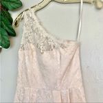 Weddington Way Zoe One Shoulder Lace Bridesmaid Cocktail Dress Photo 7