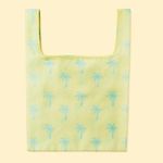 Stoney Clover Lane NWT  x Target Reusable Tote Bag Light Yellow/Green Palm Trees Photo 3