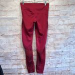 Adidas Climalite leggings ankle red S pockets wide waistband pocket Photo 3