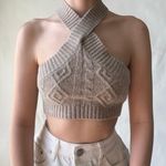 Urban Outfitters Cable Knit Halter Top Photo 0