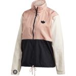 Pink Coconut Boutique Adidas Originals Colorblock Windbreaker Jacket Pink Black Cream Women's S NWT Photo 2