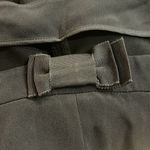 Valentino Black Wide Leg Pants with Back Bow Size 14 Photo 2