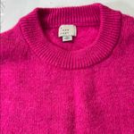 A New Day Vibrant Pink Crew Neck Sweater Photo 3