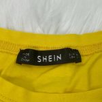 SheIn Yellow Heartbreak Short Sleeved Tee Shirt Photo 8