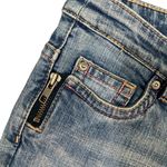 Esprit  Y2K Boho Embroidered Back Pockets Zipper Detail Cropped Jeans Photo 2
