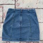 Free People  Denim Mini Skirt Photo 2