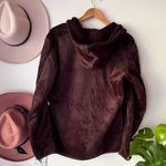 Vintage Nike ACG Womens 1/2 Zip Fleece Pullover Hoodie‎ Jacket SIZE LARGE y2k Brown Photo 1