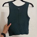 SKIMS  Green Ribbed Tank Top size medium Photo 4