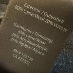 Mackage Black Asymmetrical Coat jacket Toggle Closure Oversized Collar Size XS Photo 8