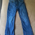 ZARA TRF MID-RISE FLARE CROPPED JEANS Photo 4