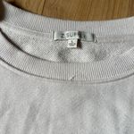 Z Supply Women's Cream Sweatshirt with Pink and Black Lightning Bolt Photo 2