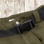 Topshop  Olive Utility Denim Mini Skirt Size 6 Photo 10