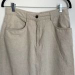 Talbots 5/$25  Beige Knee Length Skirt Photo 4